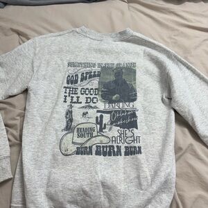 Gray Graphic women’s Sweater
